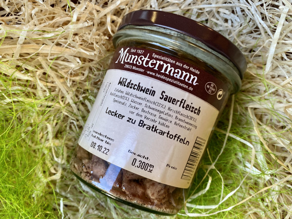 Wildschwein Sauerfleisch