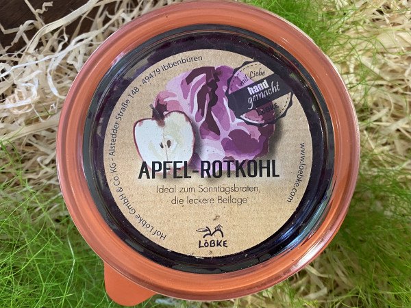 Apfel-Rotkohl